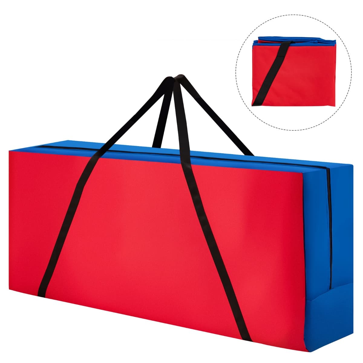 CostwaySac de Rangement pour Jeu Géant Puissance 4 en Tissu Oxford 84 cm pour Jeu Jumbo Jeu Non Inclus 84 x 35 x 23 cm