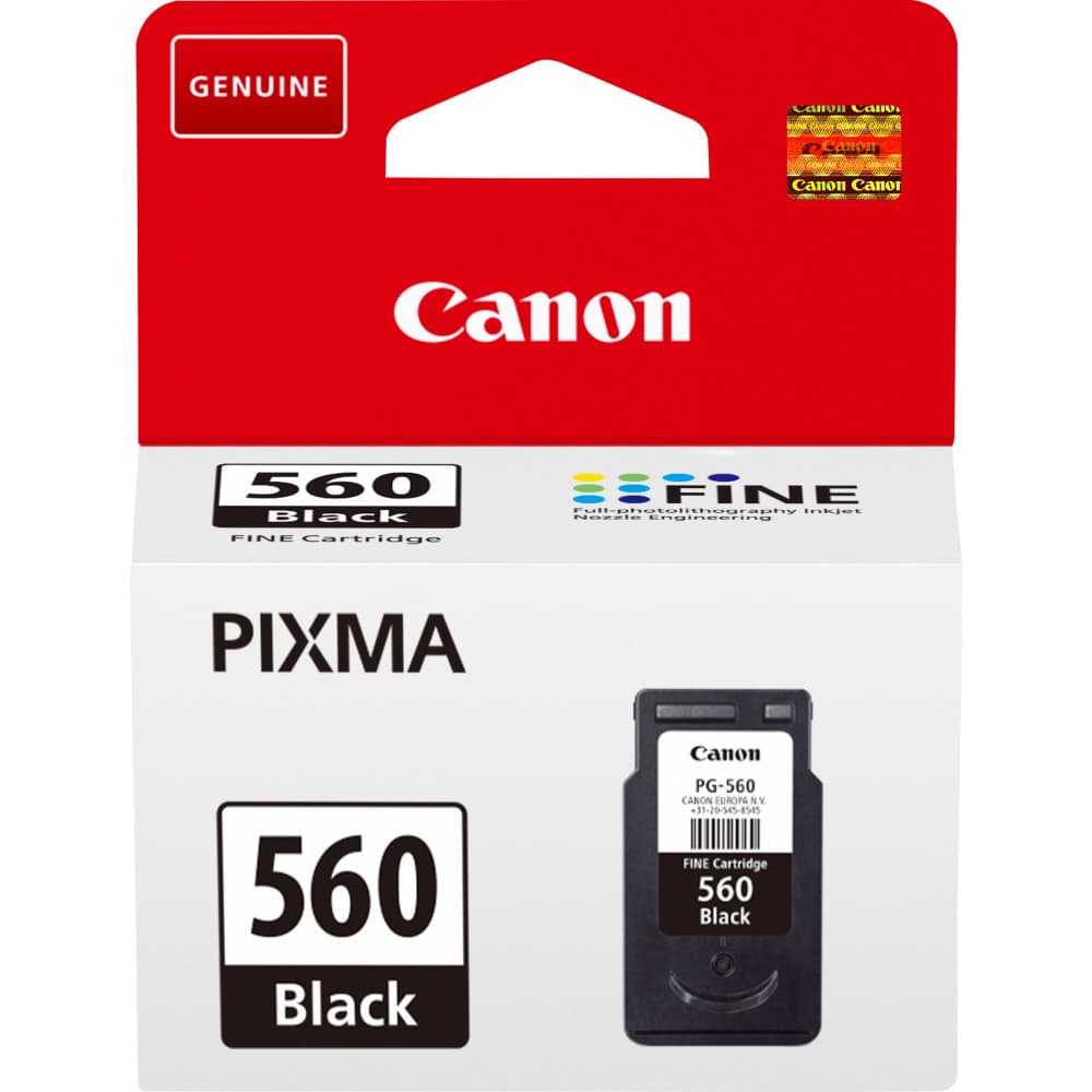 Cartouche d'encre Canon PG560 Noir