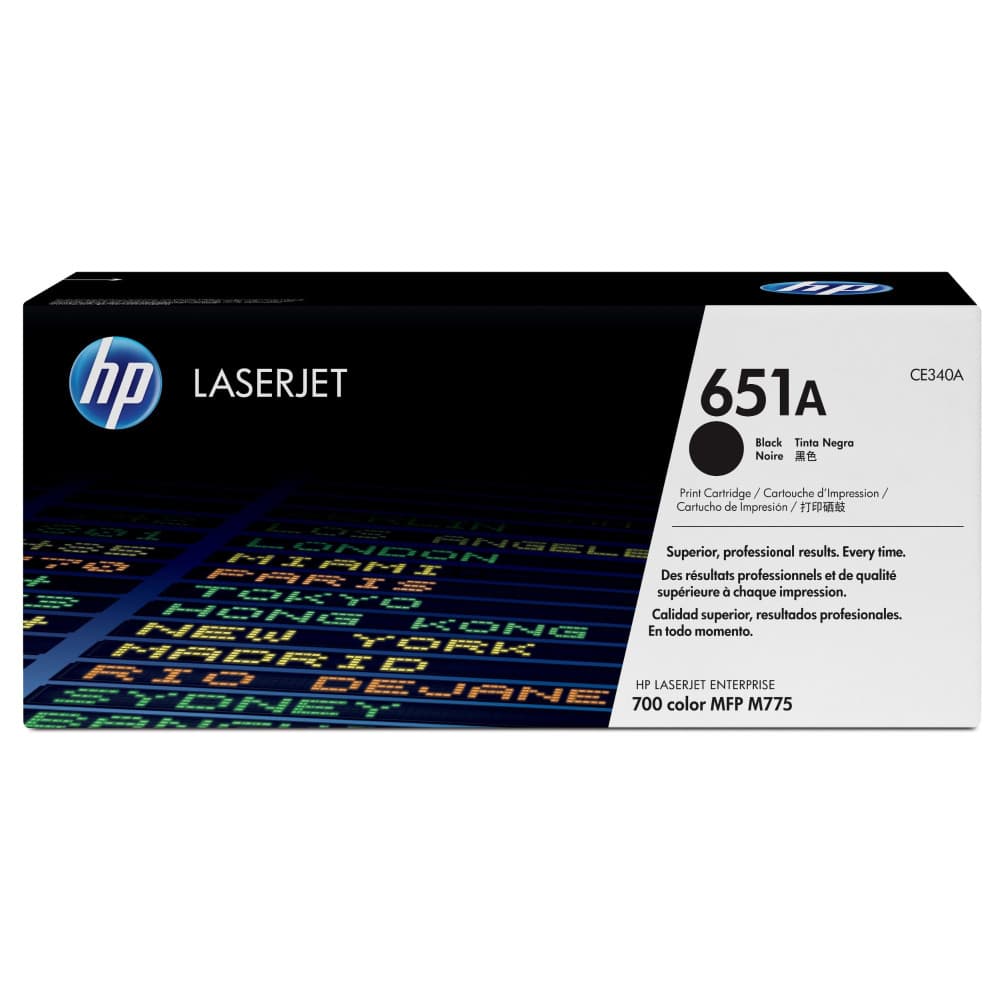 Toner HP 651A Noir