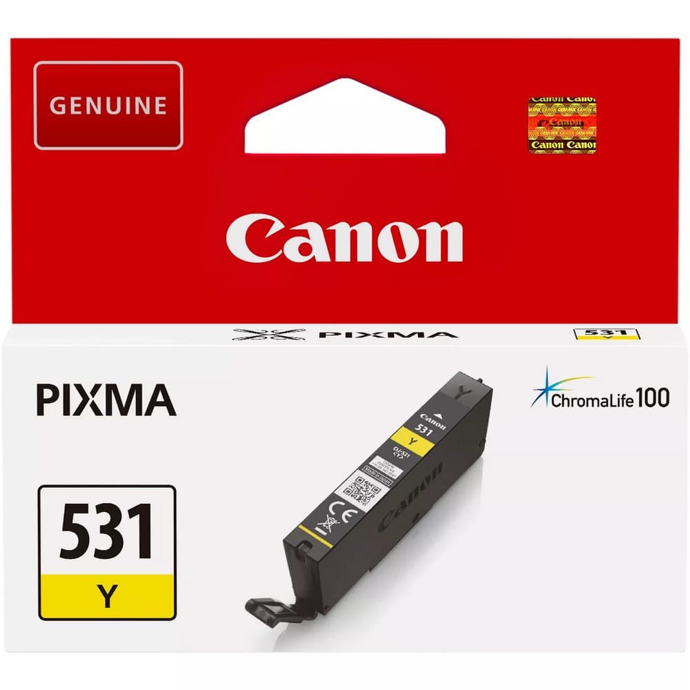 Cartouche d'encre Canon PGI531 Jaune