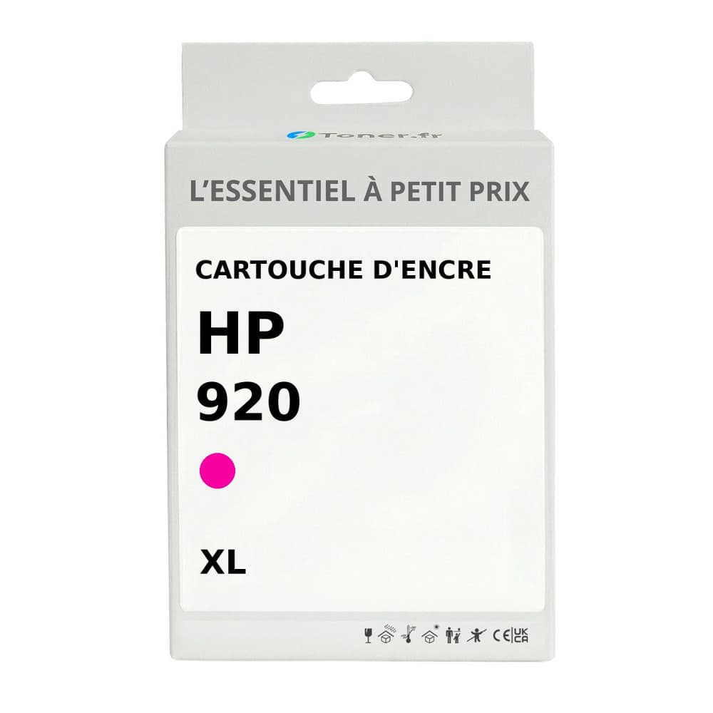 Cartouche d'encre compatible HP 920 XL Magenta