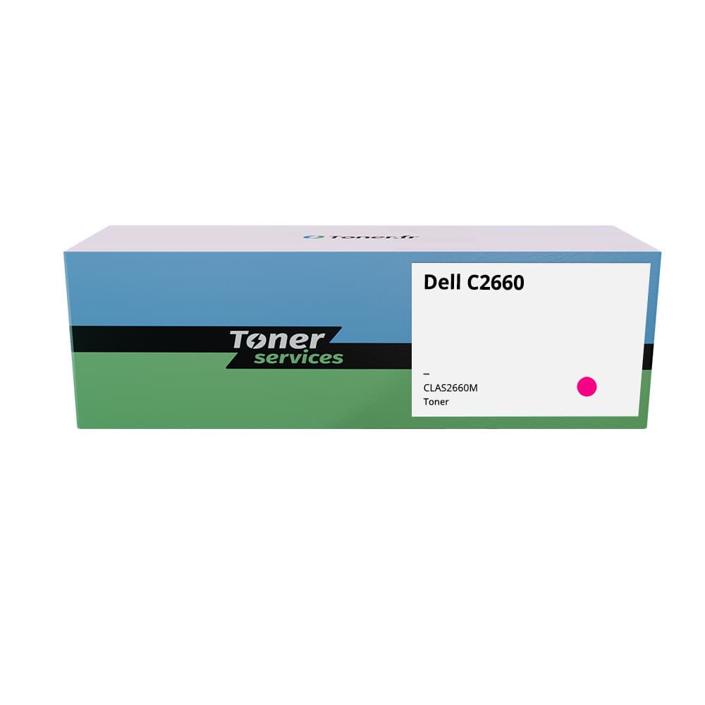 Toner compatible Dell C2660 Magenta