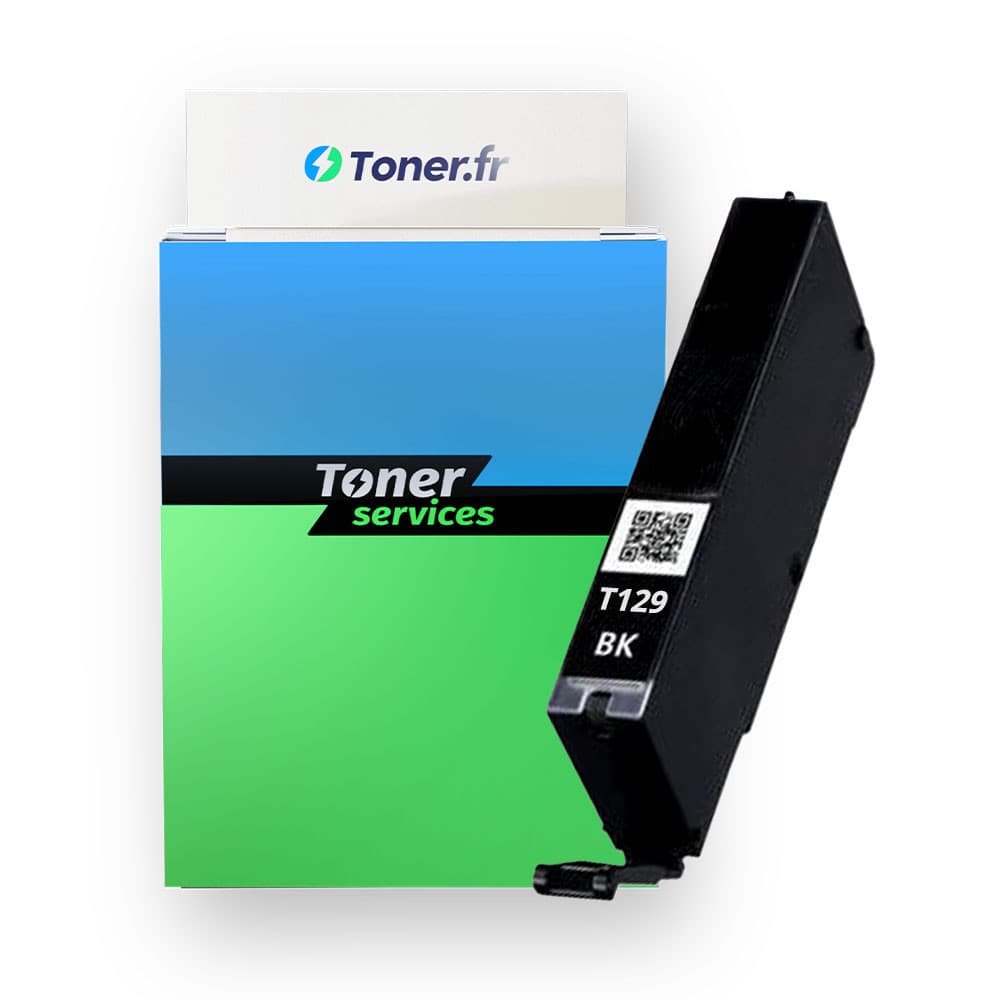Cartouche d'encre compatible Epson Pomme Noir