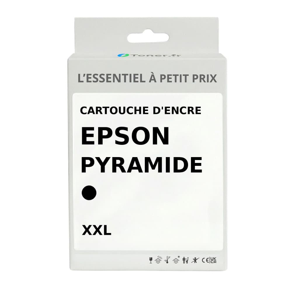 Cartouche d'encre compatible Pyramide XL Noir
