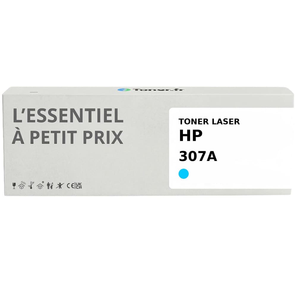 Toner compatible HP 307A Cyan