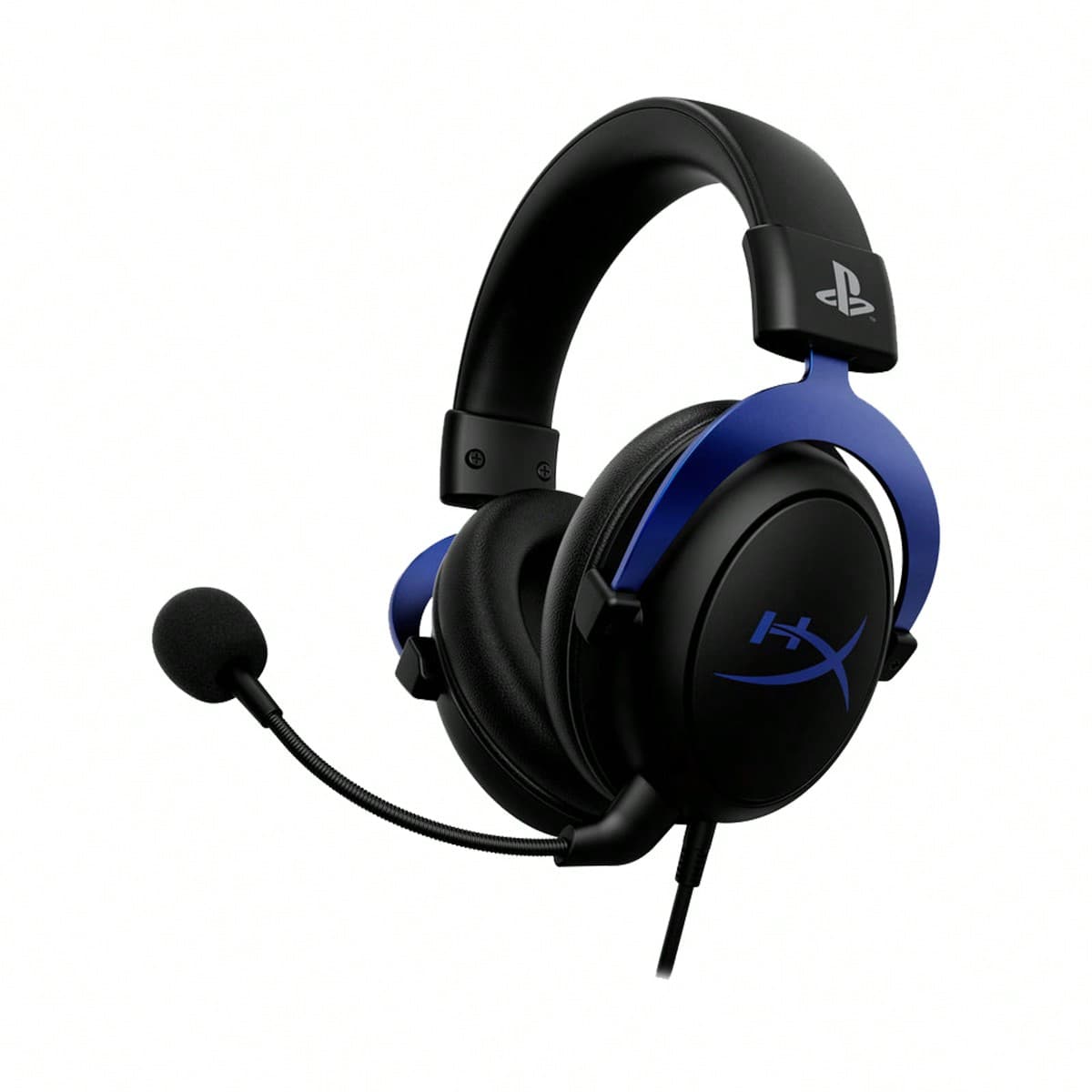 Hyperx Cloud Gaming Headset Pour Ps5 Et Ps4 Avec Contrôles Intégrés Du Son, Réduction De Bruit Hd, Microphone Amovible